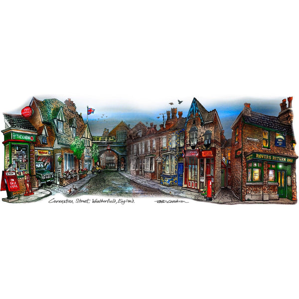 Carte postale de Coronation Street