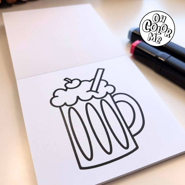 Mini livre de coloriage sucré-salé, ÉDITION MISE À JOUR 4