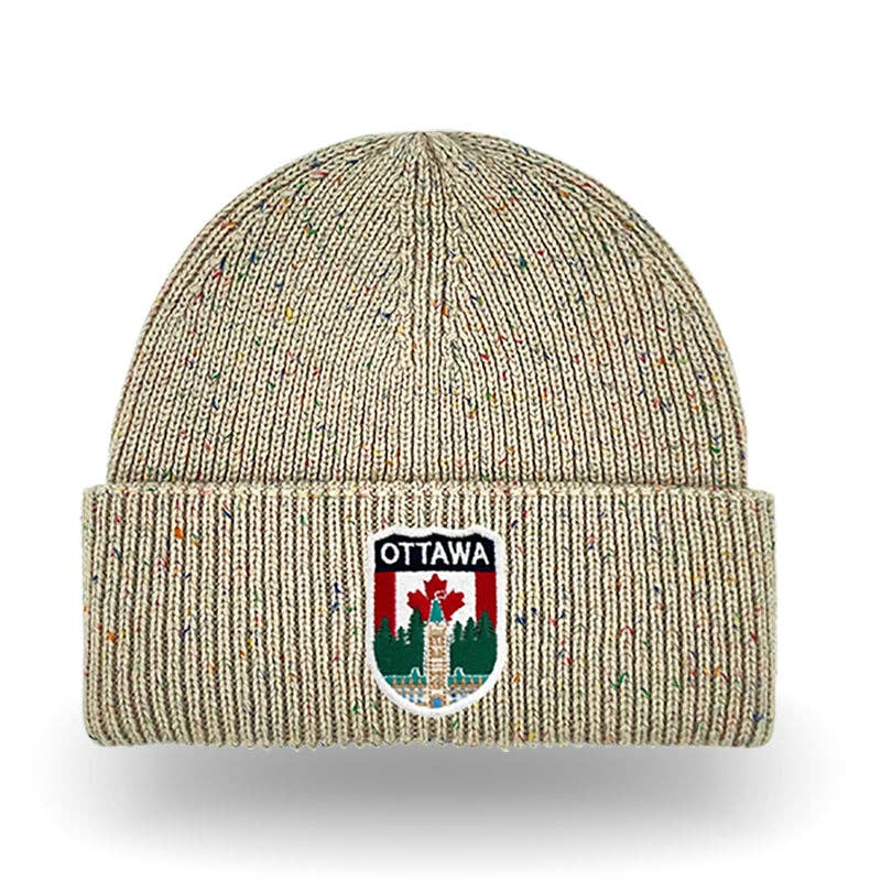 OTTAWA COLORED SPECKLE KNIT TOQUE