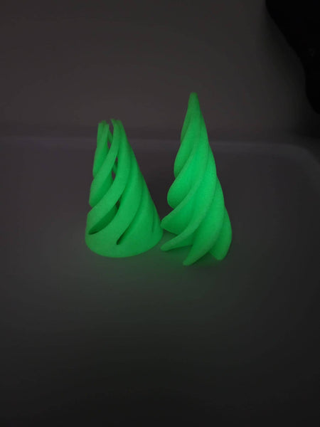 Glow in the Dark Pyramid Cone Fidgets