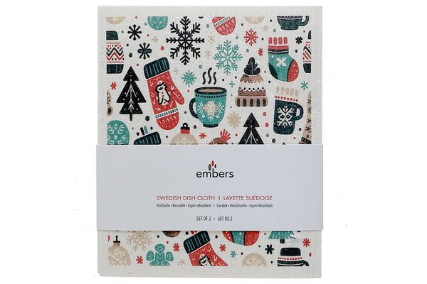 SWEDISH DISH CLOTH SET OF 2 (MITTENS, TOQUE & SOCKS )(ASSTD)