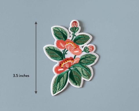 Floral Iron-On Patch