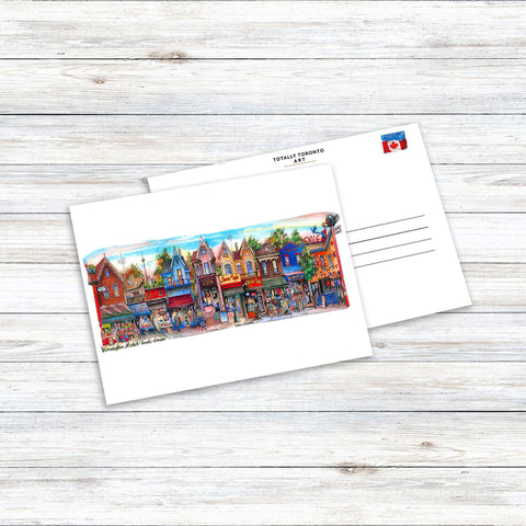 Carte postale du marché de Kensington