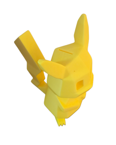 Pikachu Piggy Bank - Low Poly Edition