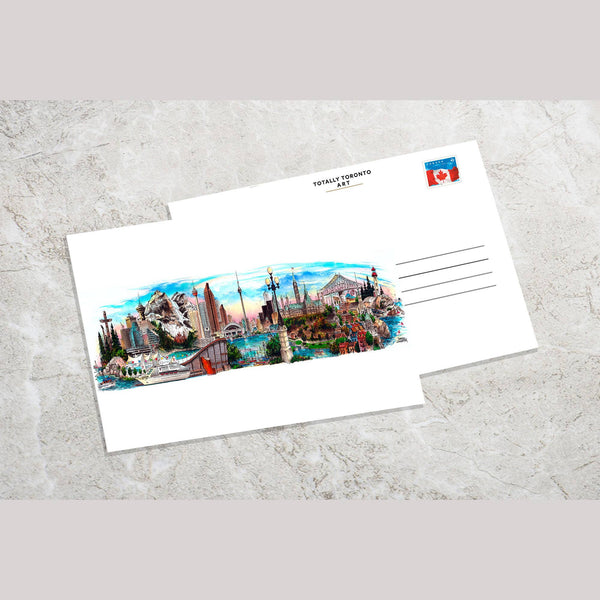 Canada Coast To Coast  Postcard