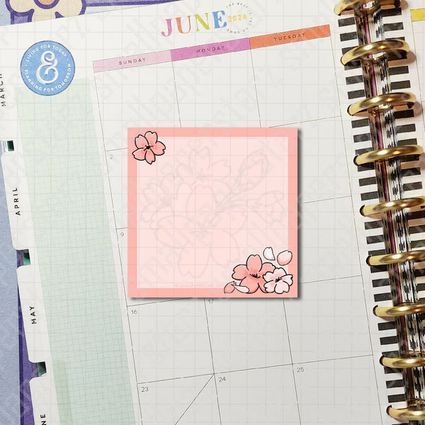 NP029 - Cherry Blossom / Sakura 3x3in Memo Notepads