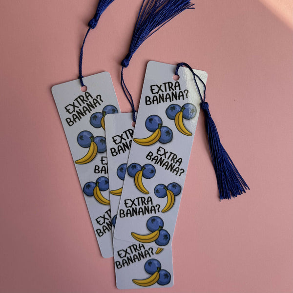 Hockey Romance Double Sided Tassel Bookmark (Smoothie) by A Spoonful of Becky Designs