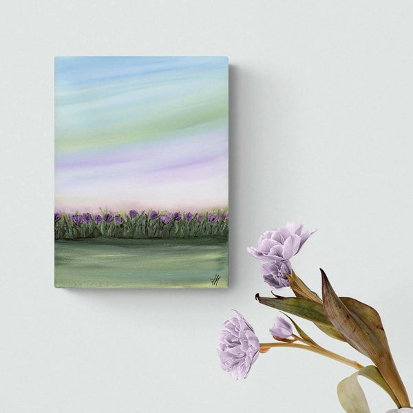 "Growth" an Original Oil Painting on Canvas (9”x12”) - Shop Motif