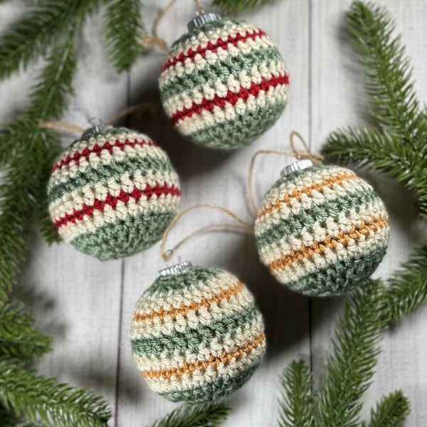 Christmas Bauble - stripes