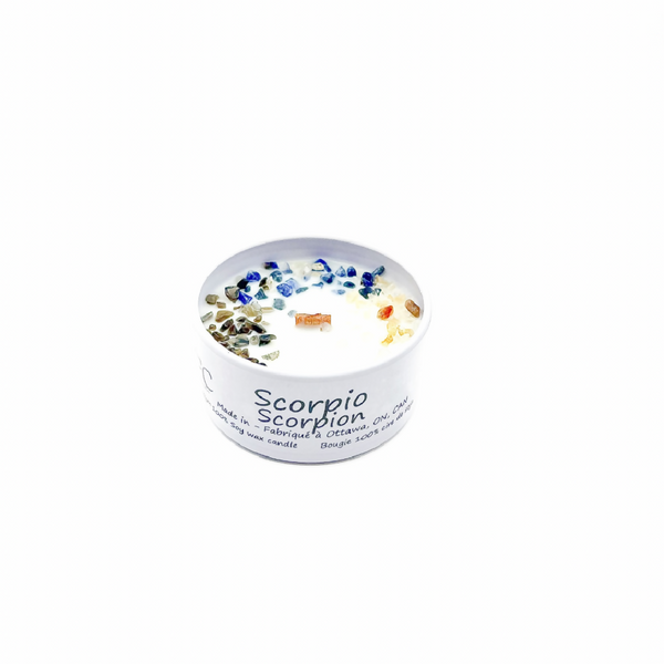 Scorpio Zodiac Candle, 2oz