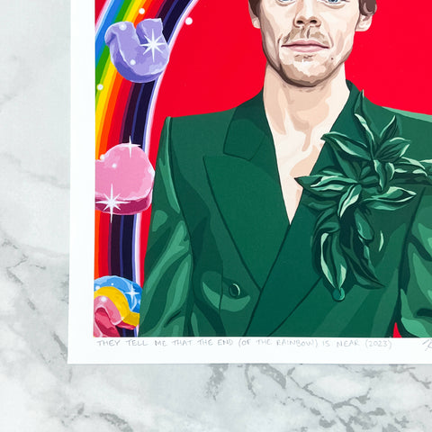 Harry Styles 8x10" art print - Shop Motif