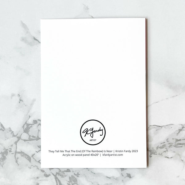 Harry Styles blank greeting card