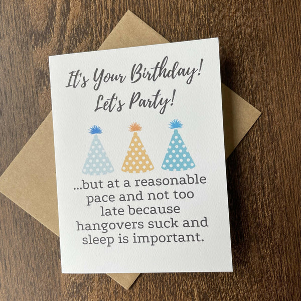It's Your Birthday! Let's Party! - Card