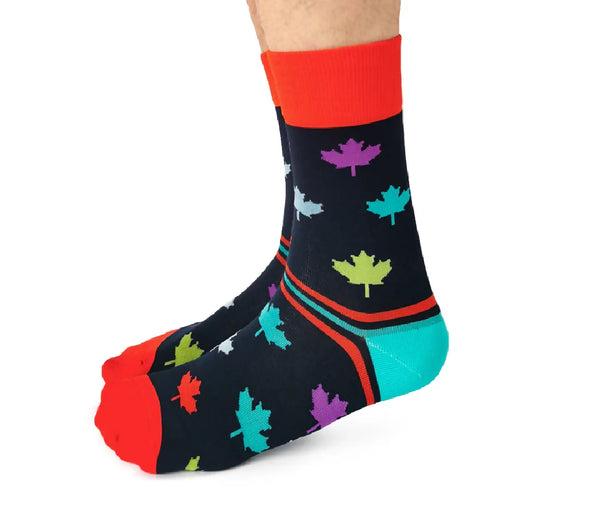 Canada in Colour Socks LG