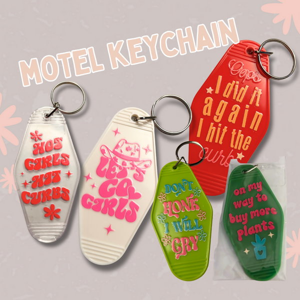 Keychain mockups for Motif