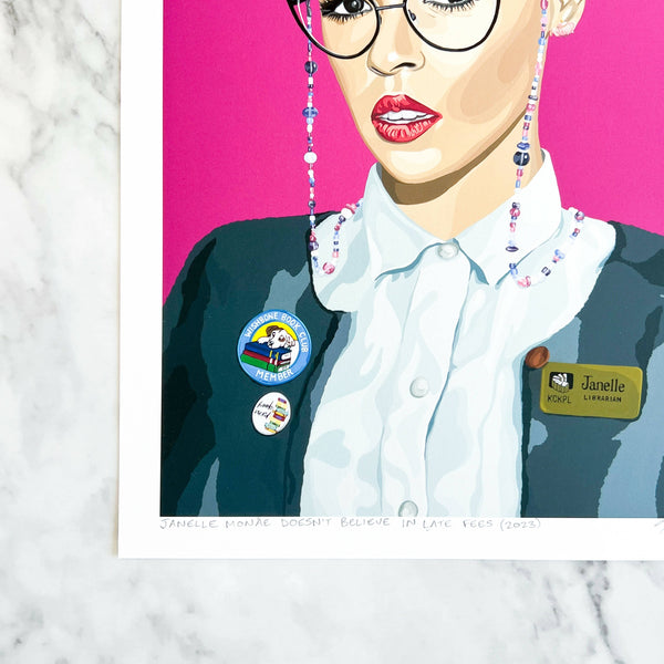Janelle Monae 8x10