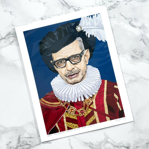 Jeff Goldblum 8x10" art print - Shop Motif