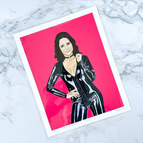 Julia Louis Dreyfus 8x10" art print - Shop Motif