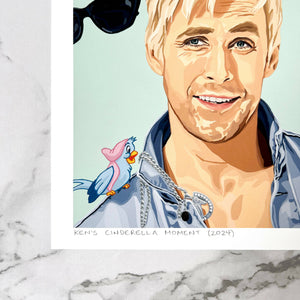 Ken's Cinderella Moment art print - 2 sizes - Shop Motif 