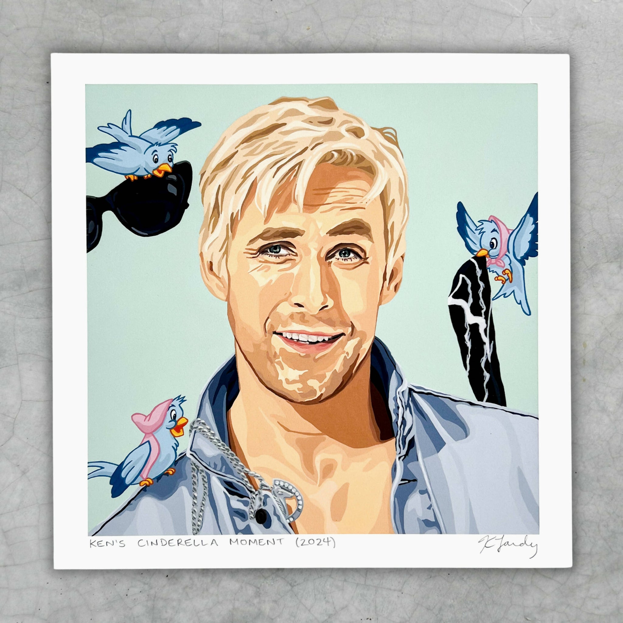 Ken's Cinderella Moment art print - 2 sizes - Shop Motif