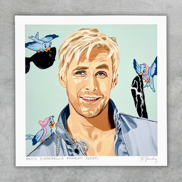 Ken's Cinderella Moment art print - 2 sizes - Shop Motif