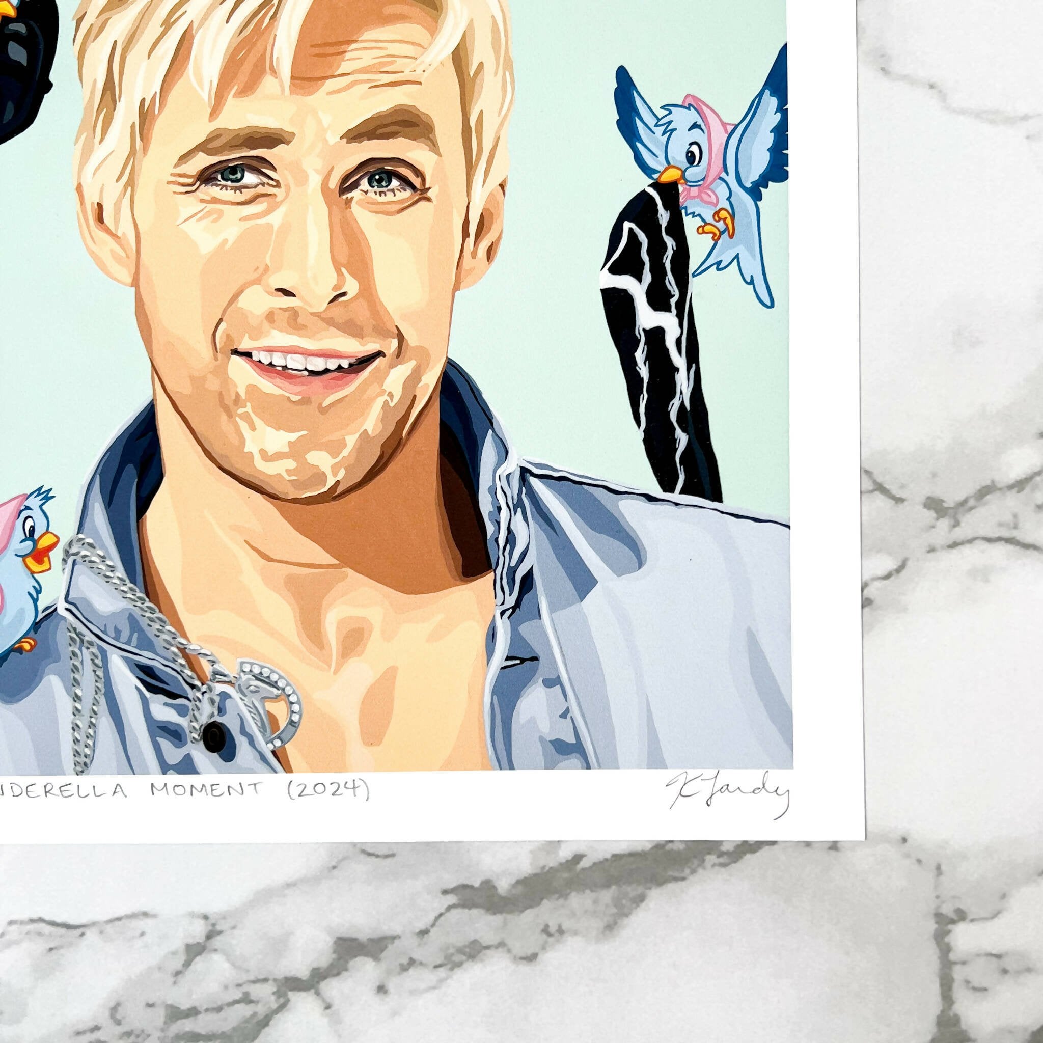 Ken's Cinderella Moment art print - 2 sizes - Shop Motif