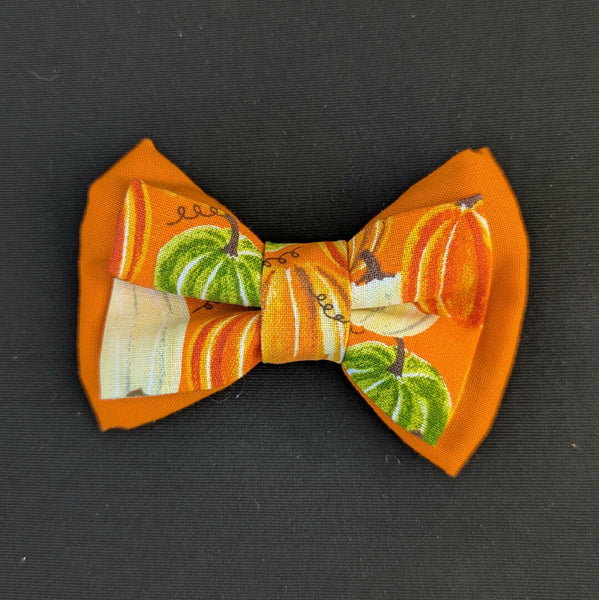 Pumpkin Dog Bowties