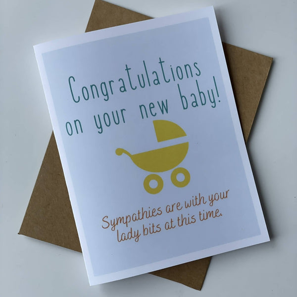 Lady Bits Sympathy - Card - Shop Motif
