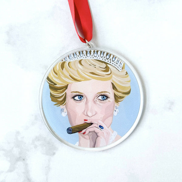 Lady Di And Her Stogie ornament