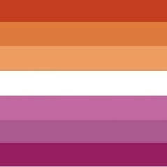 Lesbian Flaag - Shop Motif