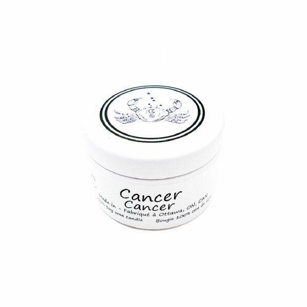 Cancer Zodiac Candle 2oz