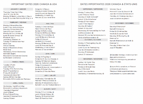 2025–2026 Smyth Academic Weekly Planner — Gold A5 Vegan Leather Luxe Agenda (18-Month, Bilingual)