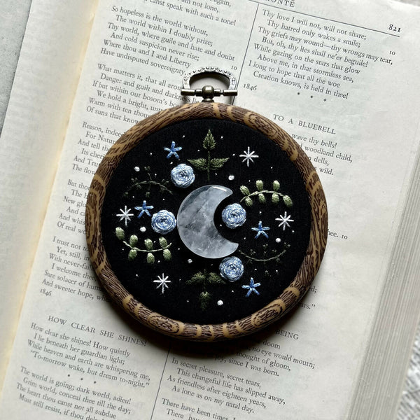 Embroidery Art | Quartz Crystal
