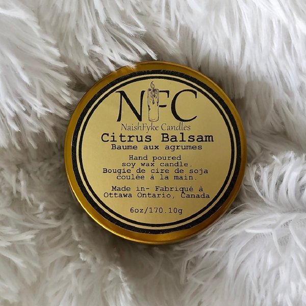 Citrus Balsam 6oz Candle