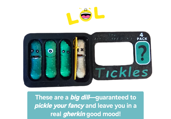 Tickles the Articulated Pickle Set