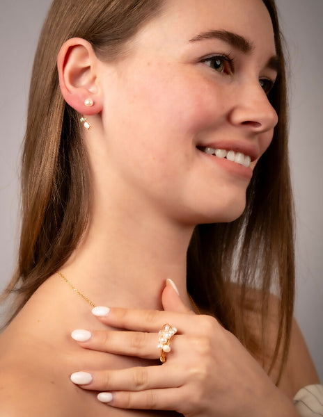 Pearl Statement Ring