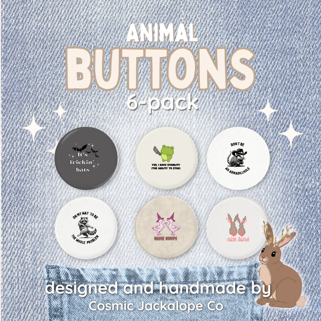 Button  Magnet Mockups for Website