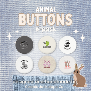 Button  Magnet Mockups for Website 
