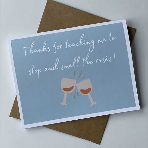 Smell The Roses - Card - Shop Motif