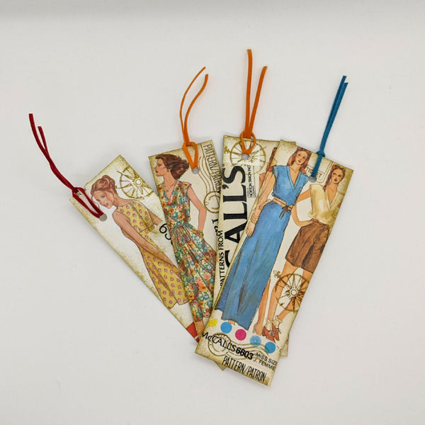 Upcycled Pattern Bookmark