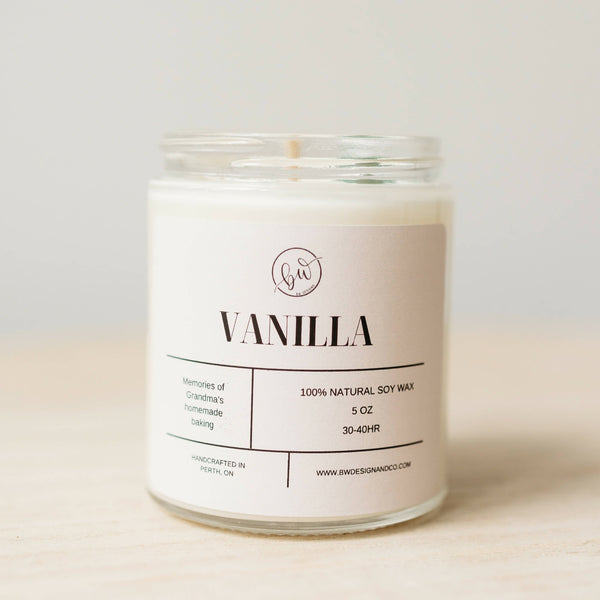 Vanilla Soy Candle - 5oz