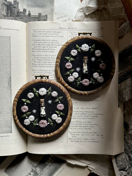 Embroidery Art | Raccoon Paw Bones