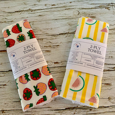 Watermelon 2 Ply Towel Set - Shop Motif