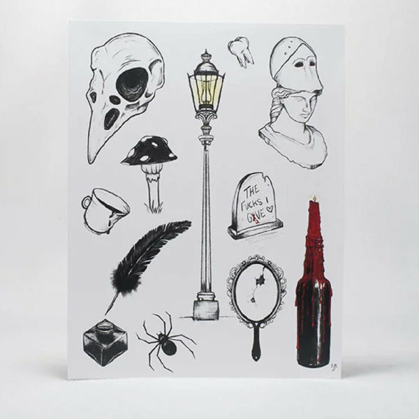 Flash sheet print
