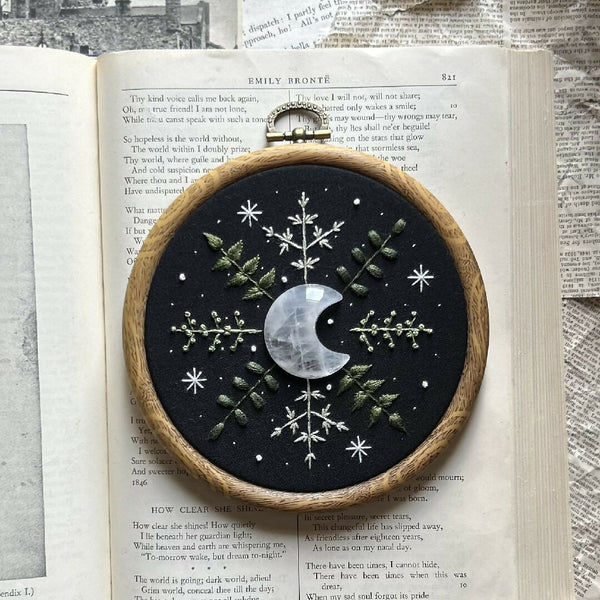 Embroidery Art | Quartz Crystal