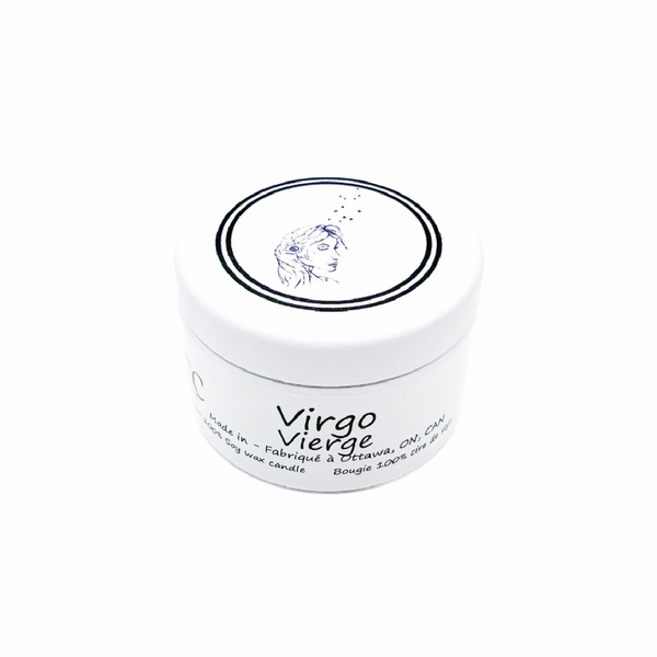 Virgo Zodiac Candle 2oz
