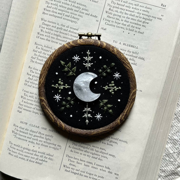 Embroidery Art | Quartz Crystal