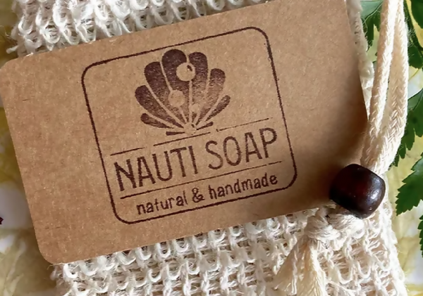 Sisal Scrubby Pouch