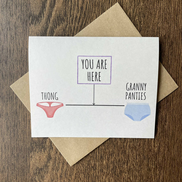 You Are Here - Card - Shop Motif