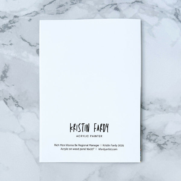 World's Best Boss (Springsteen) greeting card